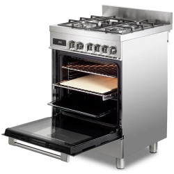 Aragaz combinat DeLonghi PRO 66 MXL PZ (Inox) Thumb