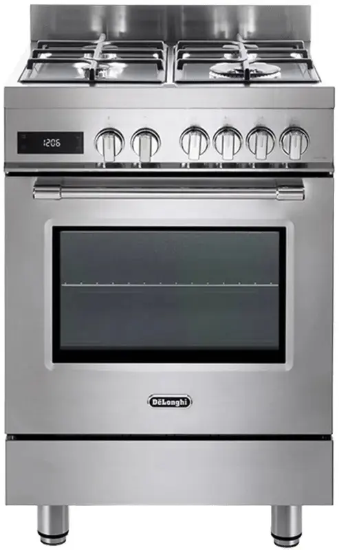 Aragaz combinat DeLonghi PRO 66 MXL PZ (Inox)