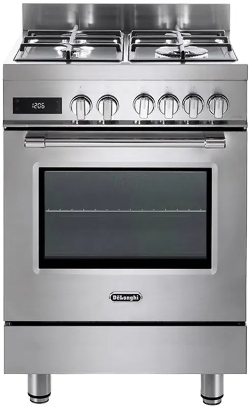 Aragaz combinat DeLonghi Pro 66 MXL PZ RO (Inox)
