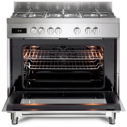 Plita combinata DeLonghi PRO 96 MX ED (Inox) Thumb