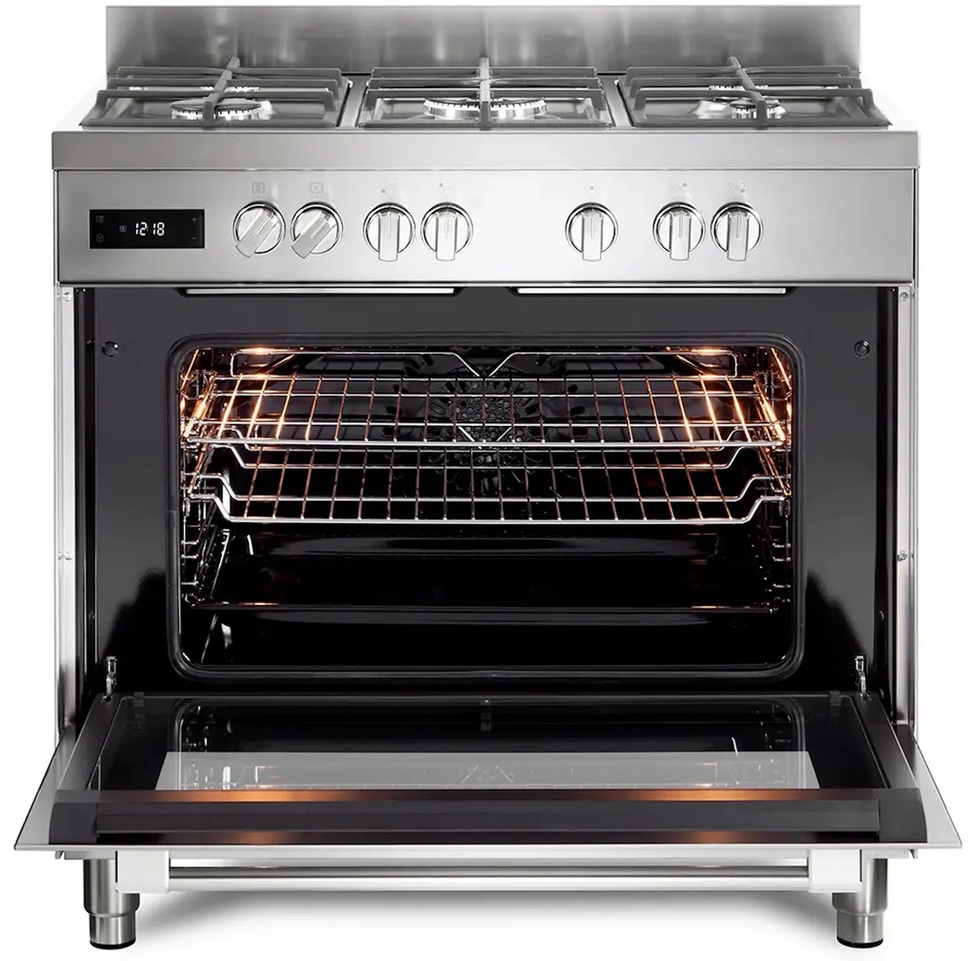 Plita combinata DeLonghi PRO 96 MX ED (Inox)