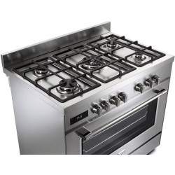 Plita combinata DeLonghi PRO 96 MX ED (Inox) Thumb