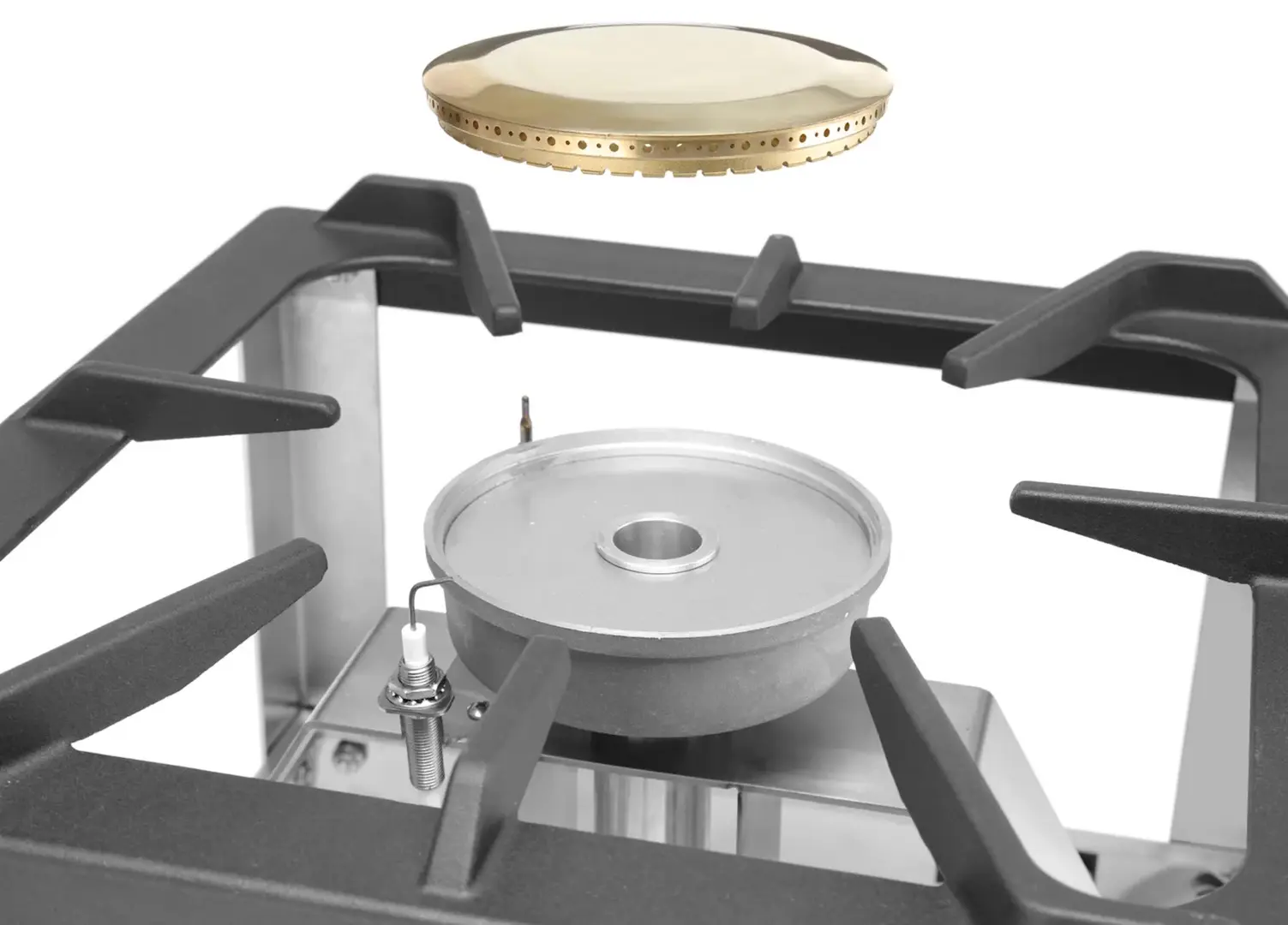 Aragaz de masă Hendi Hokker Big Flame 147801 (Inox)