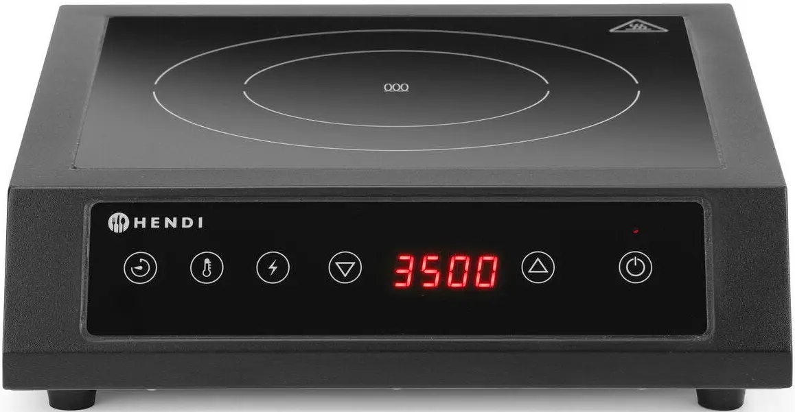 Plita de masa cu inductie Hendi 3500 D XL 239957 (Black)