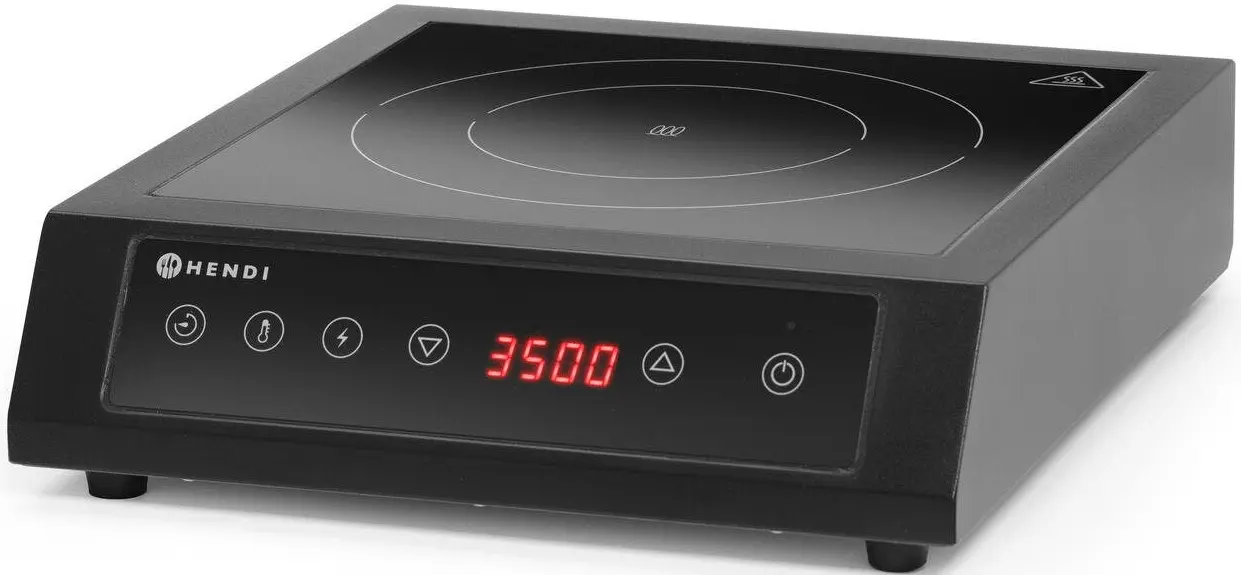 Plita de masa cu inductie Hendi 3500 D XL 239957 (Black)