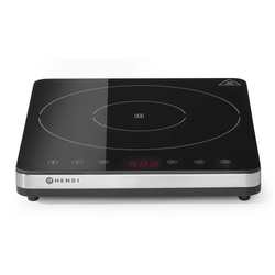 Plita de masa cu inductie Hendi Kitchen Line 2000 (Black/Inox) Thumb