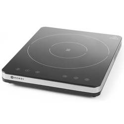 Plita de masa cu inductie Hendi Kitchen Line 2000 (Black/Inox)