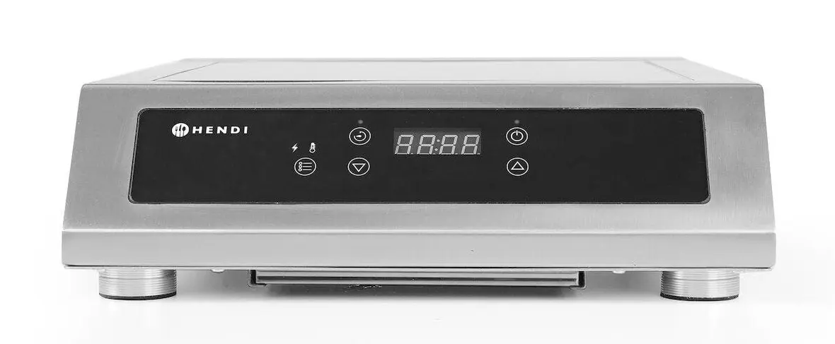 Plita de masa cu inductie Hendi Profi Line 3500 D XL (Inox/Black)