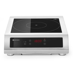 Plita de masa cu inductie Hendi Profi Line 3500 D XL (Inox/Black)