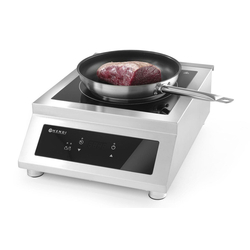 Настольная индукционная плита Hendi Profi Line 5000 D XL (Inox/Black) Thumb