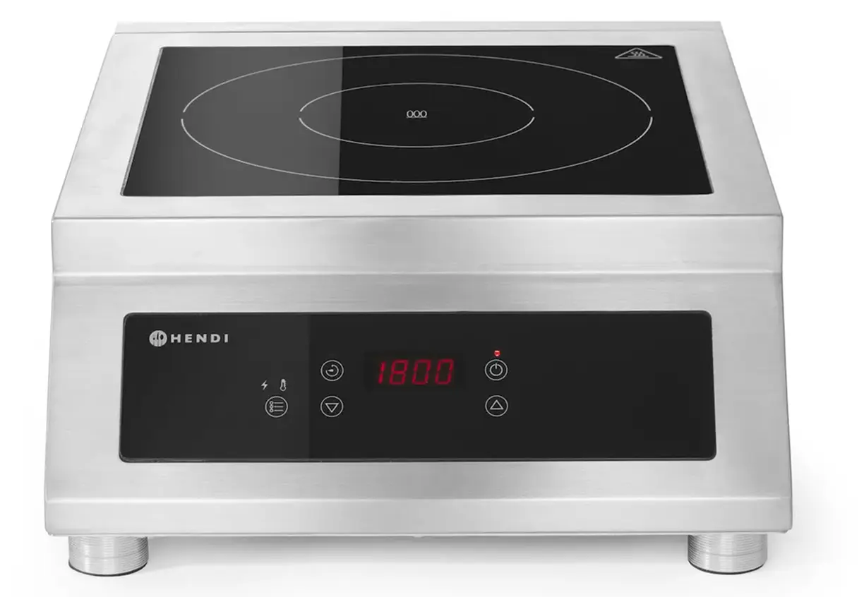 Настольная индукционная плита Hendi Profi Line 5000 D XL (Inox/Black)