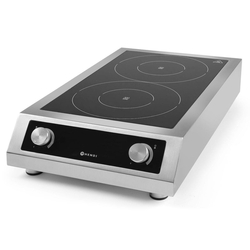 Plita de masa cu inductie Hendi Profi Line 7000 (Inox/Black)