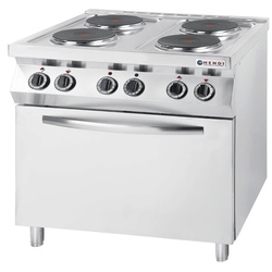Plita electrica Hendi Kitchen Line 225936 (Inox)