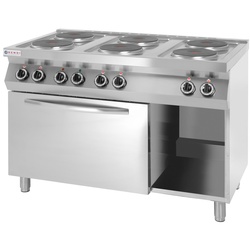 Plita electrica Hendi Kitchen Line 226247 (Inox)