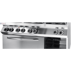 Плита комбинированная Hendi Kitchen 225899 (Inox) Thumb