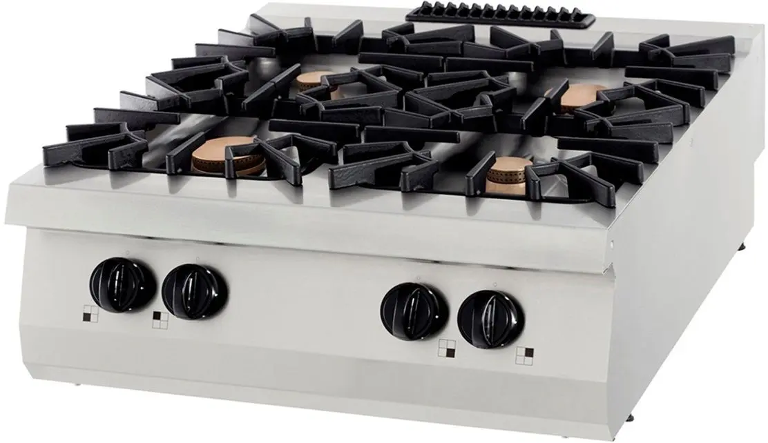 Настольная газовая плита Maxima Premium 09398516 (Chrome/Black)