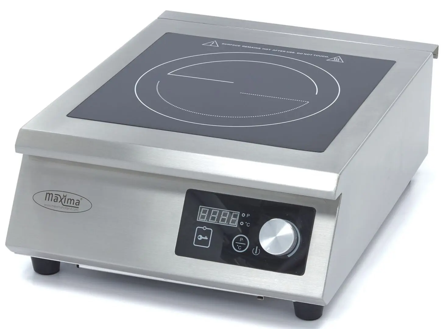 Plita cu inductie de masa Maxima 09371010 (Inox)