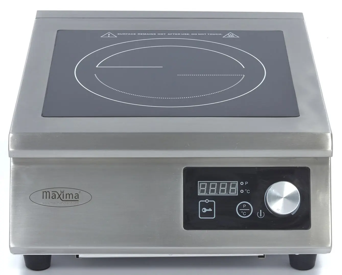 Plita cu inductie de masa Maxima 09371010 (Inox)