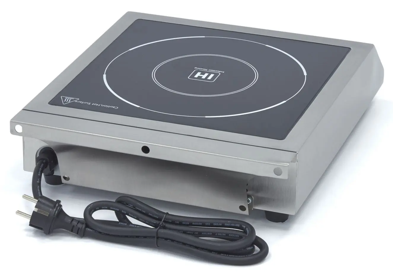 Plita cu inductie de masa Maxima 09371040 (Black/Inox)