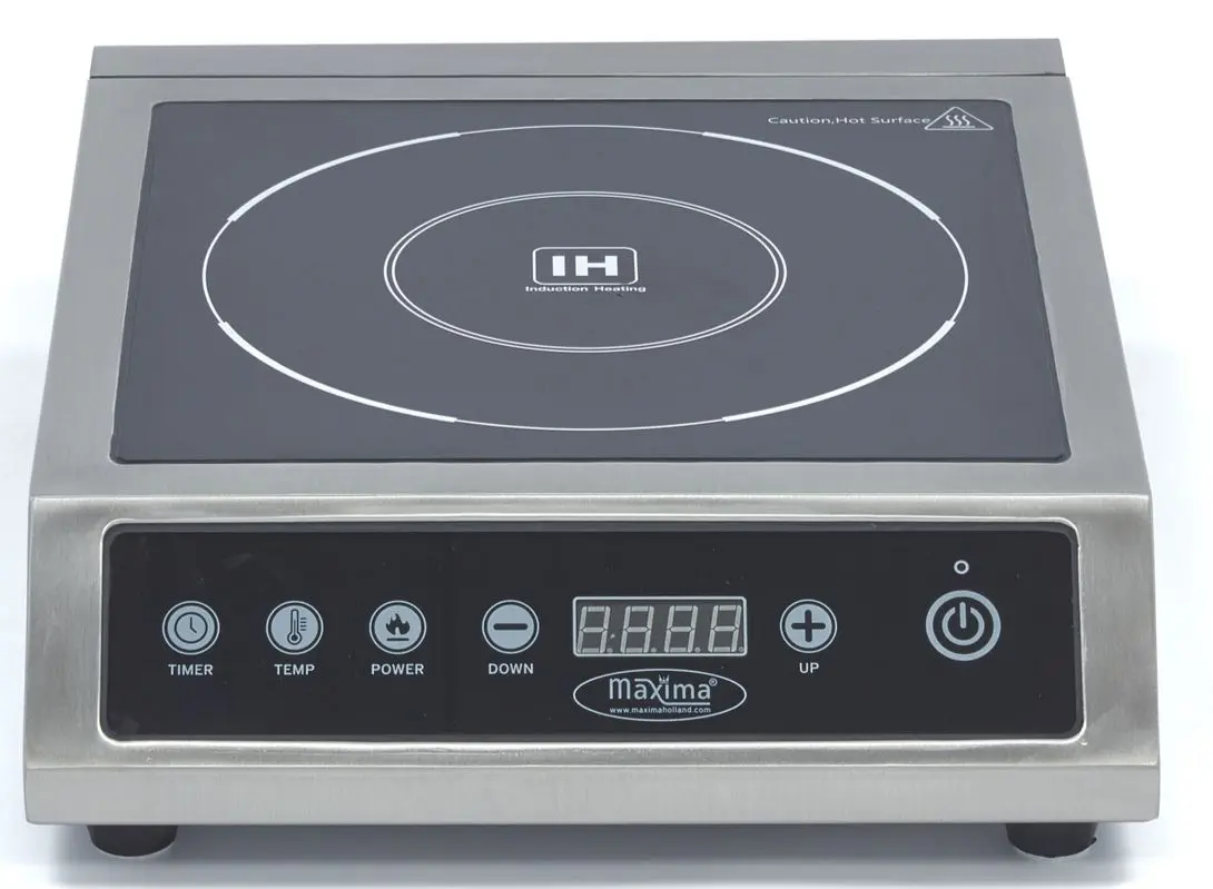 Plita cu inductie de masa Maxima 09371040 (Black/Inox)