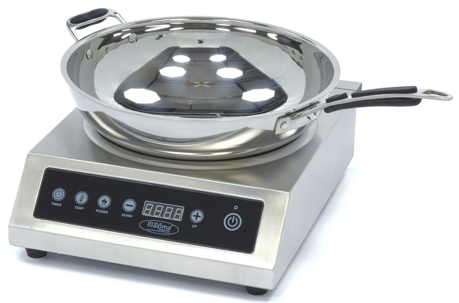 Plita cu inductie de masa Maxima 09371050 (Inox)