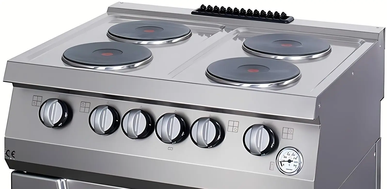 Plită electrică Maxima 9394997 (Inox)