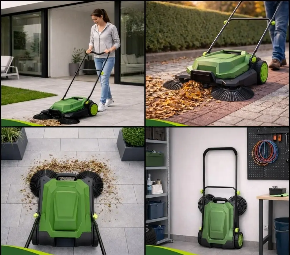 Подметальная машина Gardlov Nexo (Green) - 6