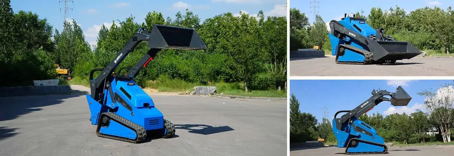 Încarcator cu virare prin derapare Rippa RS06 (Blue)