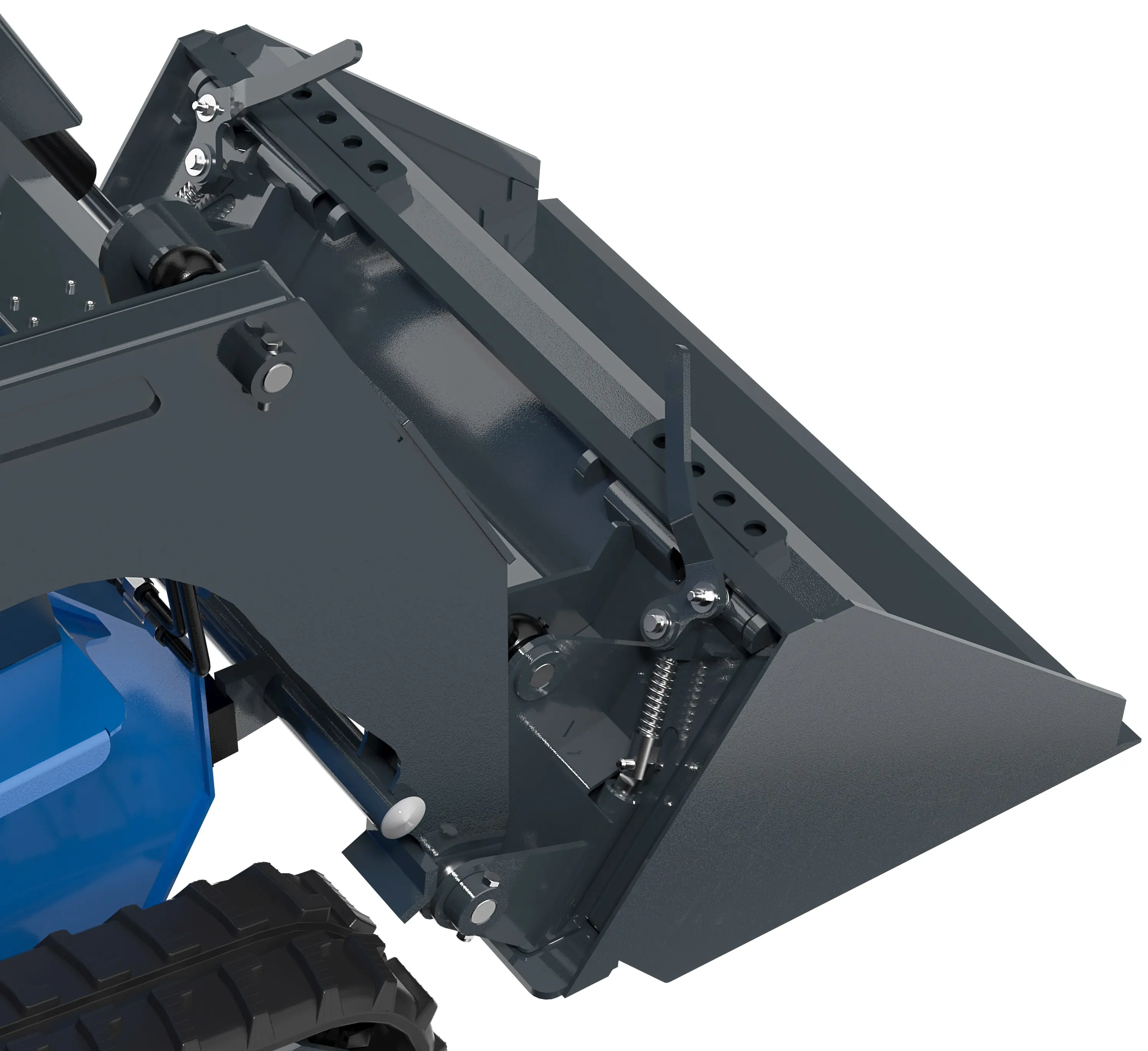 Погрузчик с бортовым поворотом Rippa RS07 (Blue)