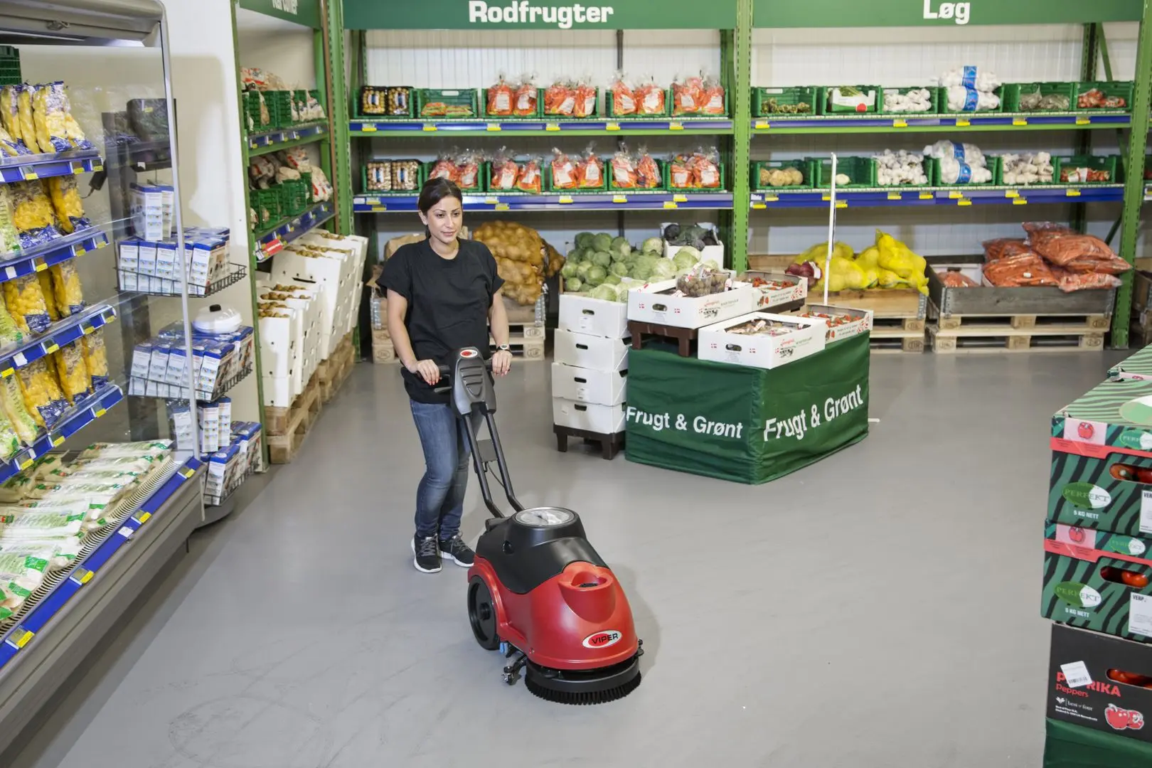 Поломоечная машина Nilfisk AS380/15C-EU (Red)