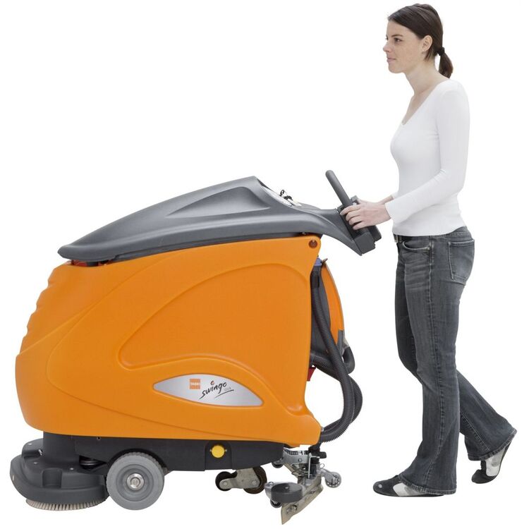 Masina de spalat pardoseala Taski Swingo 1255 B EBU (Orange/Grey ...