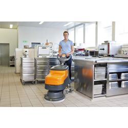 Masina de spalat pardoseala Taski Swingo 455 E (Orange/Grey) Thumb