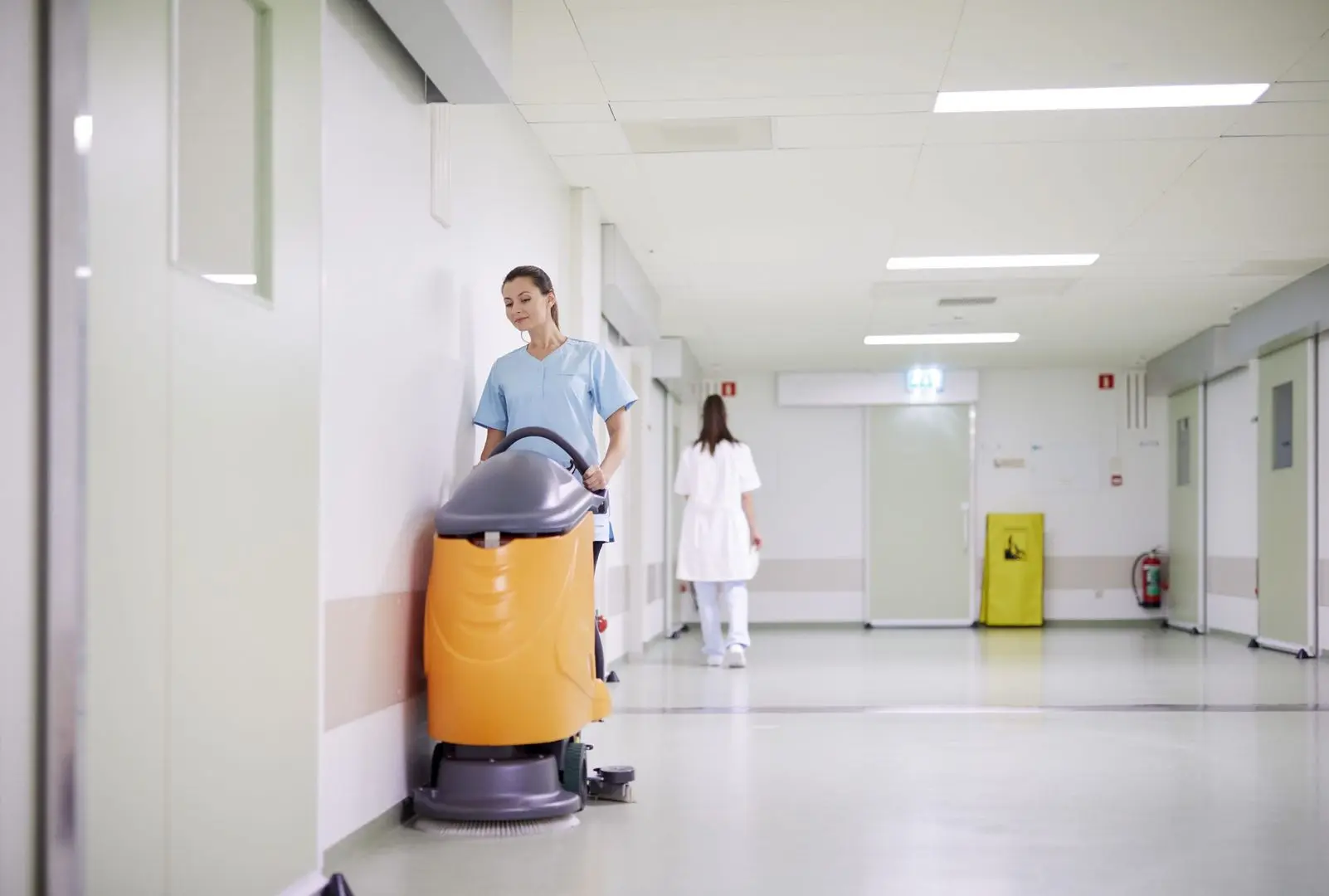 Masina de spalat pardoseala Taski Swingo 755 B Eco BMS (Orange/Grey) - 2