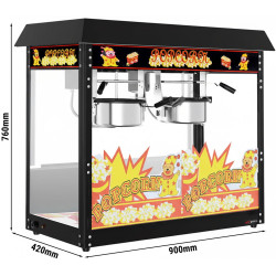 Aparat de popcorn GGM Gastro PMET5S2 (Black) Thumb