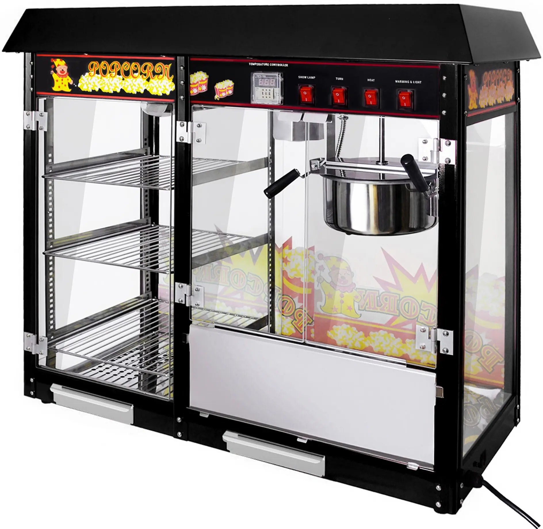Aparat de popcorn GGM Gastro PMET5SA (Black) - 6