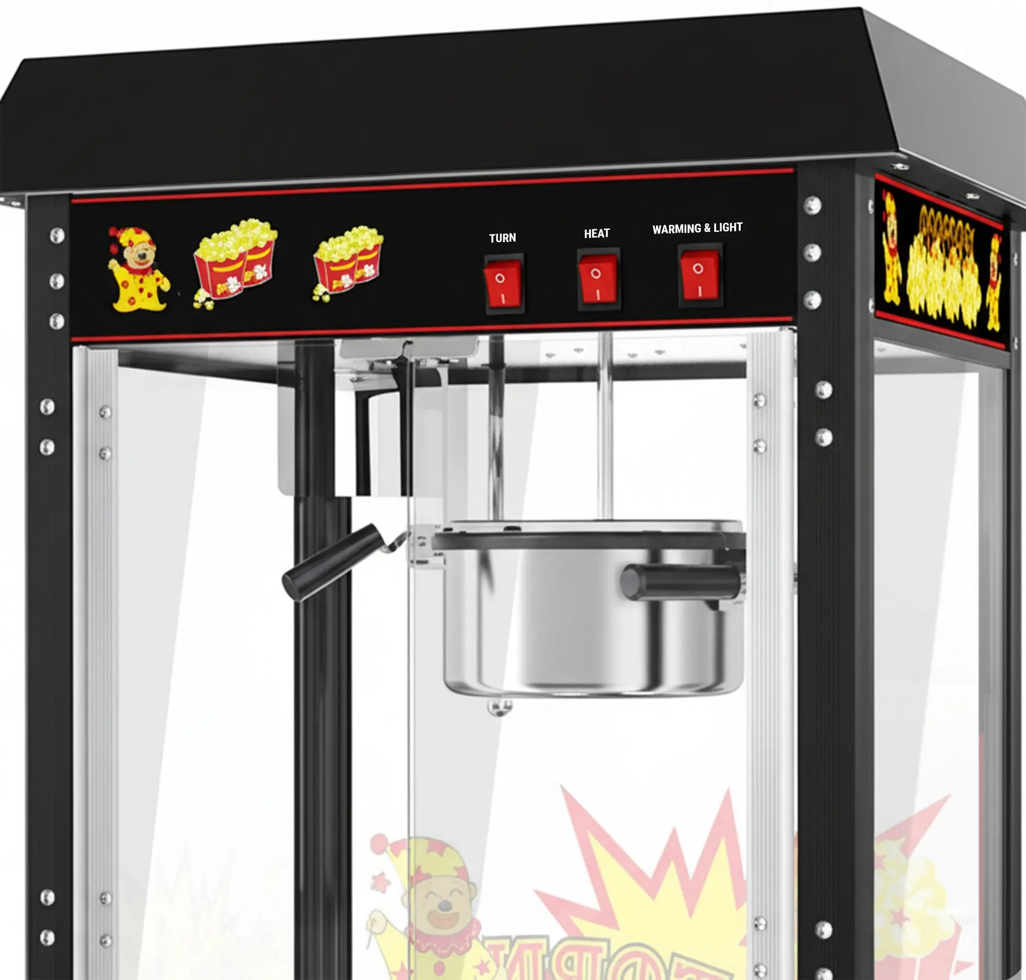 Aparat de popcorn GGM Gastro PMET5SS (Black) - 5