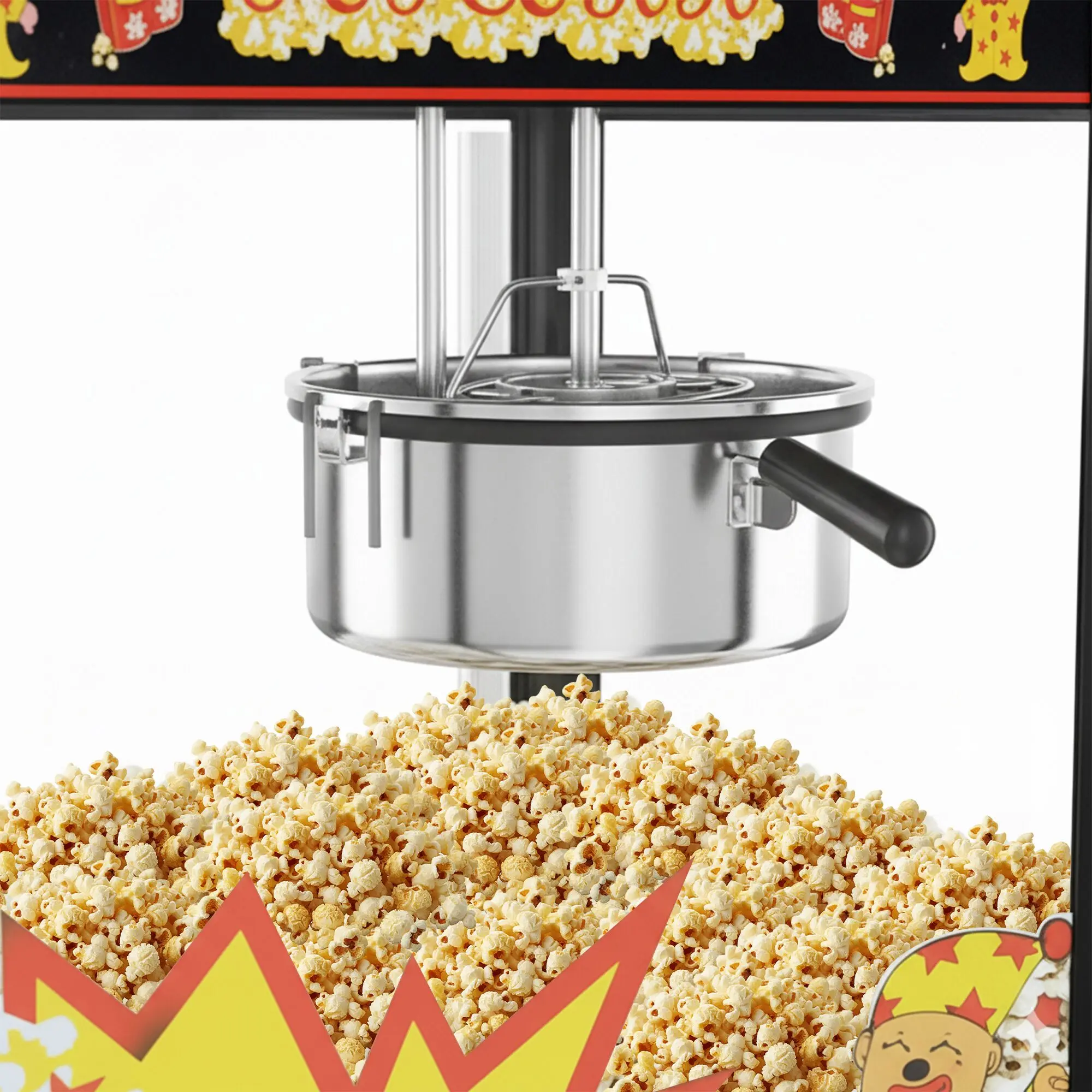 Aparat de popcorn GGM Gastro PMET5SS (Black) - 6
