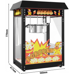 Aparat de popcorn GGM Gastro PMET5SS (Black) Thumb