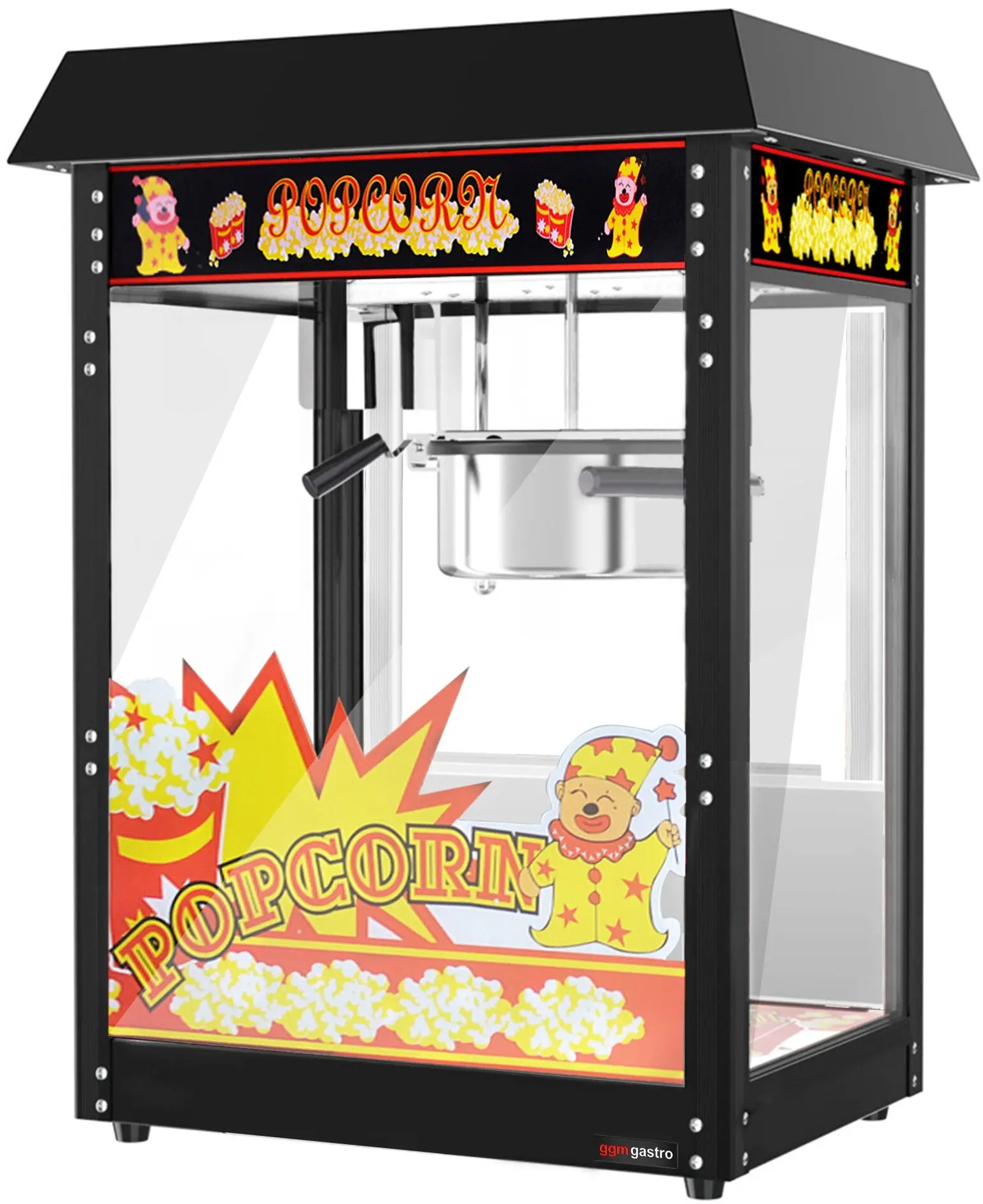 Aparat de popcorn GGM Gastro PMET5SS#WPMETS (Black) - 2