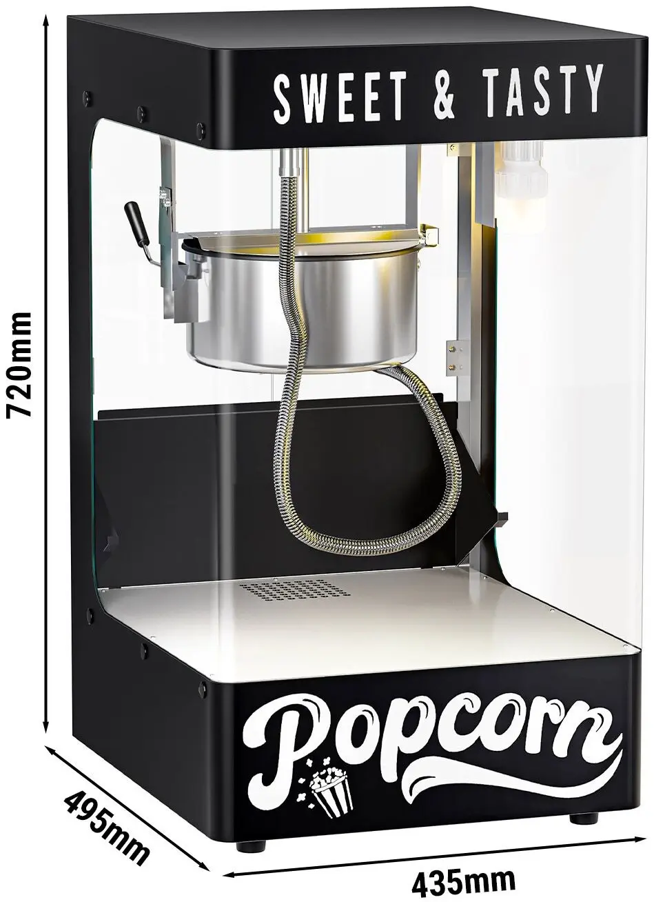 Aparat de popcorn GGM Gastro PMHB5S (Black) - 6