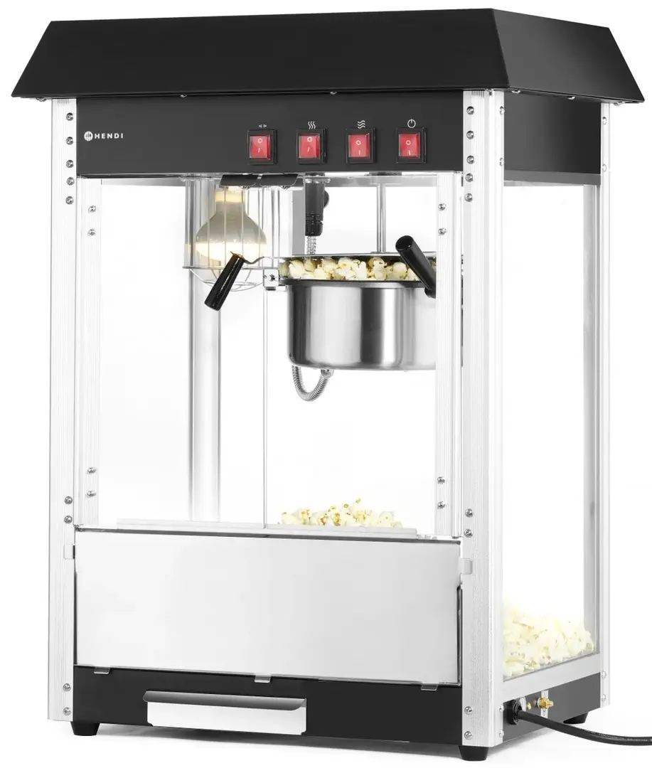 Aparat de popcorn Hendi 282762 (Black)