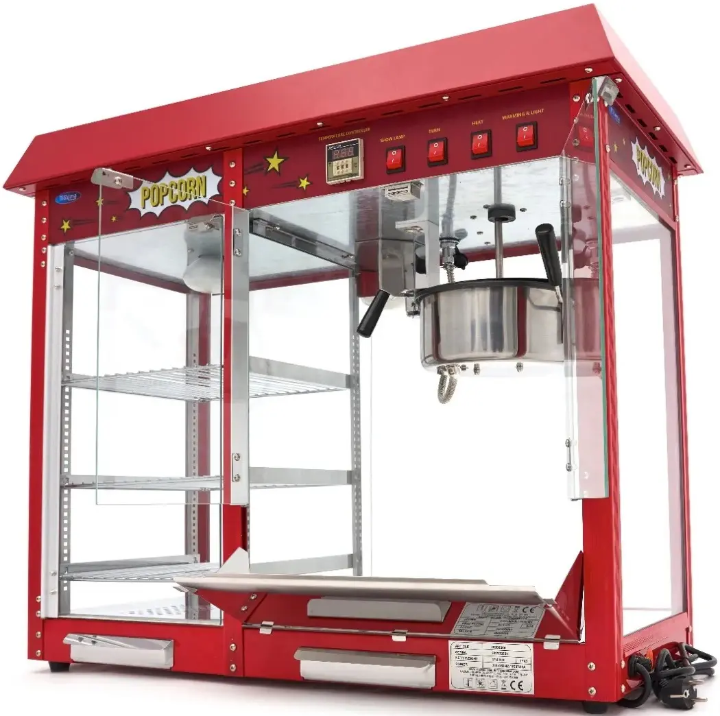Аппарат для попкорна Maxima 9506006 (Red) - 2