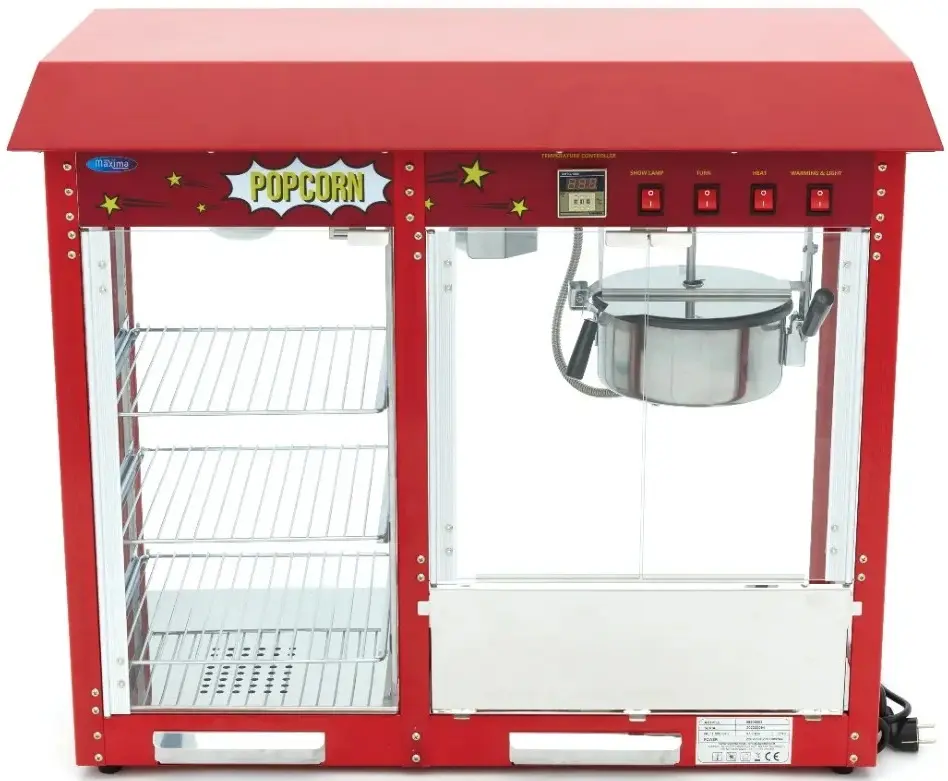Аппарат для попкорна Maxima 9506006 (Red)