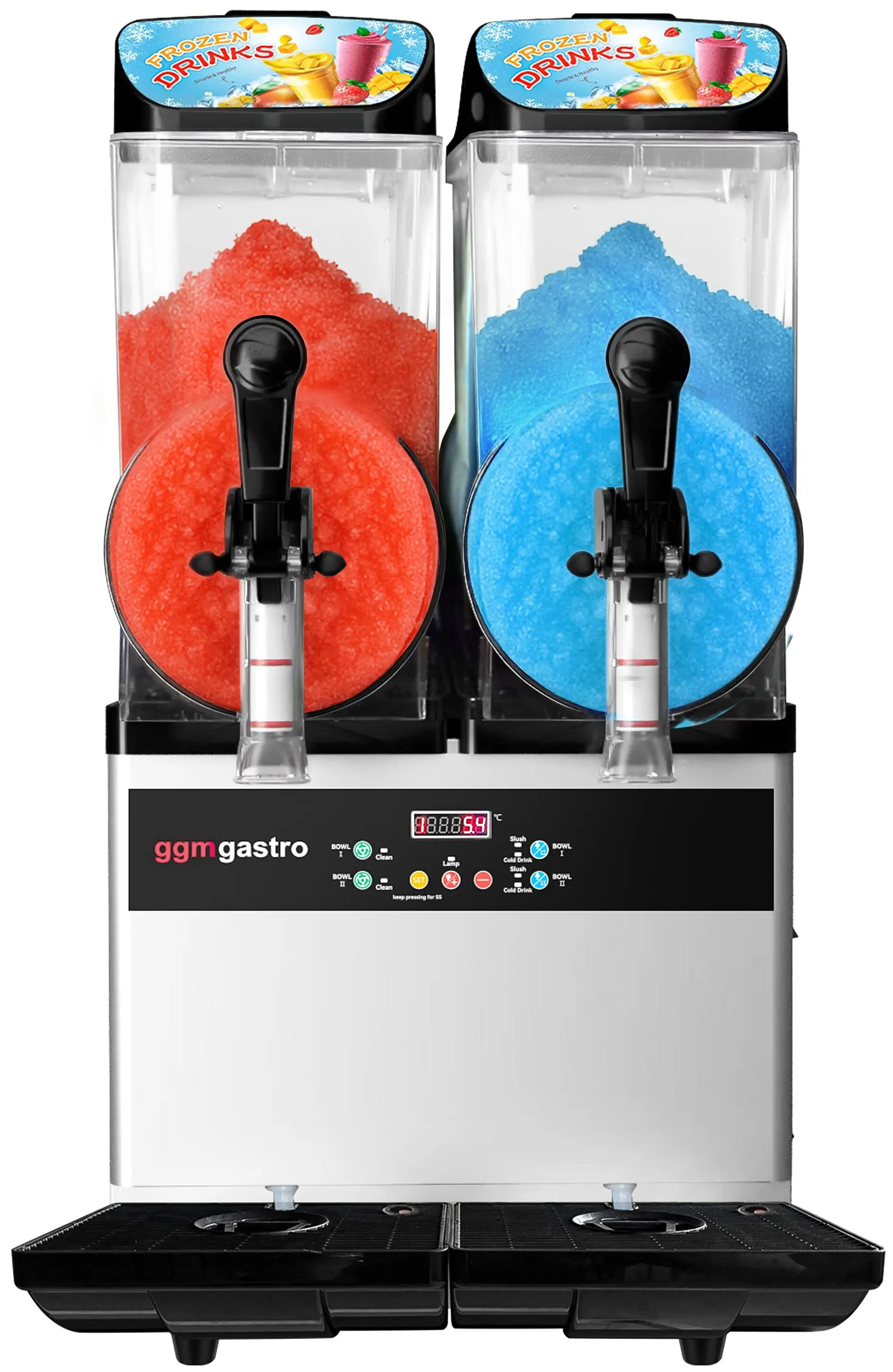 Aparat granita profesional GGM Gastro SMG24E (Black/Silver) - 2