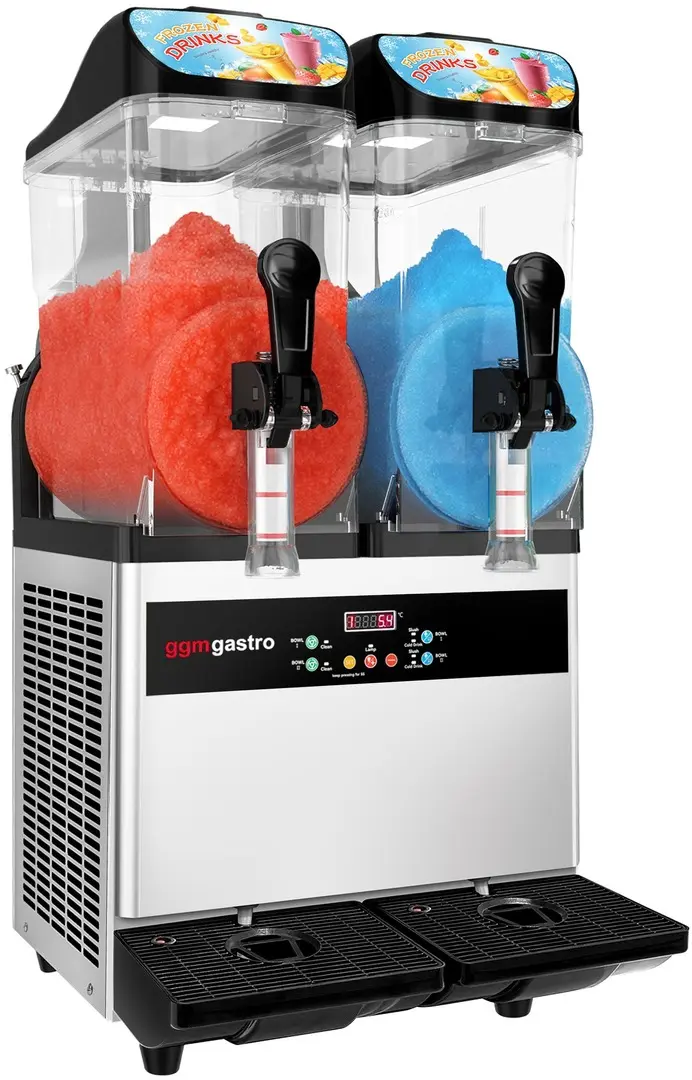 Aparat granita profesional GGM Gastro SMG24E (Black/Silver)