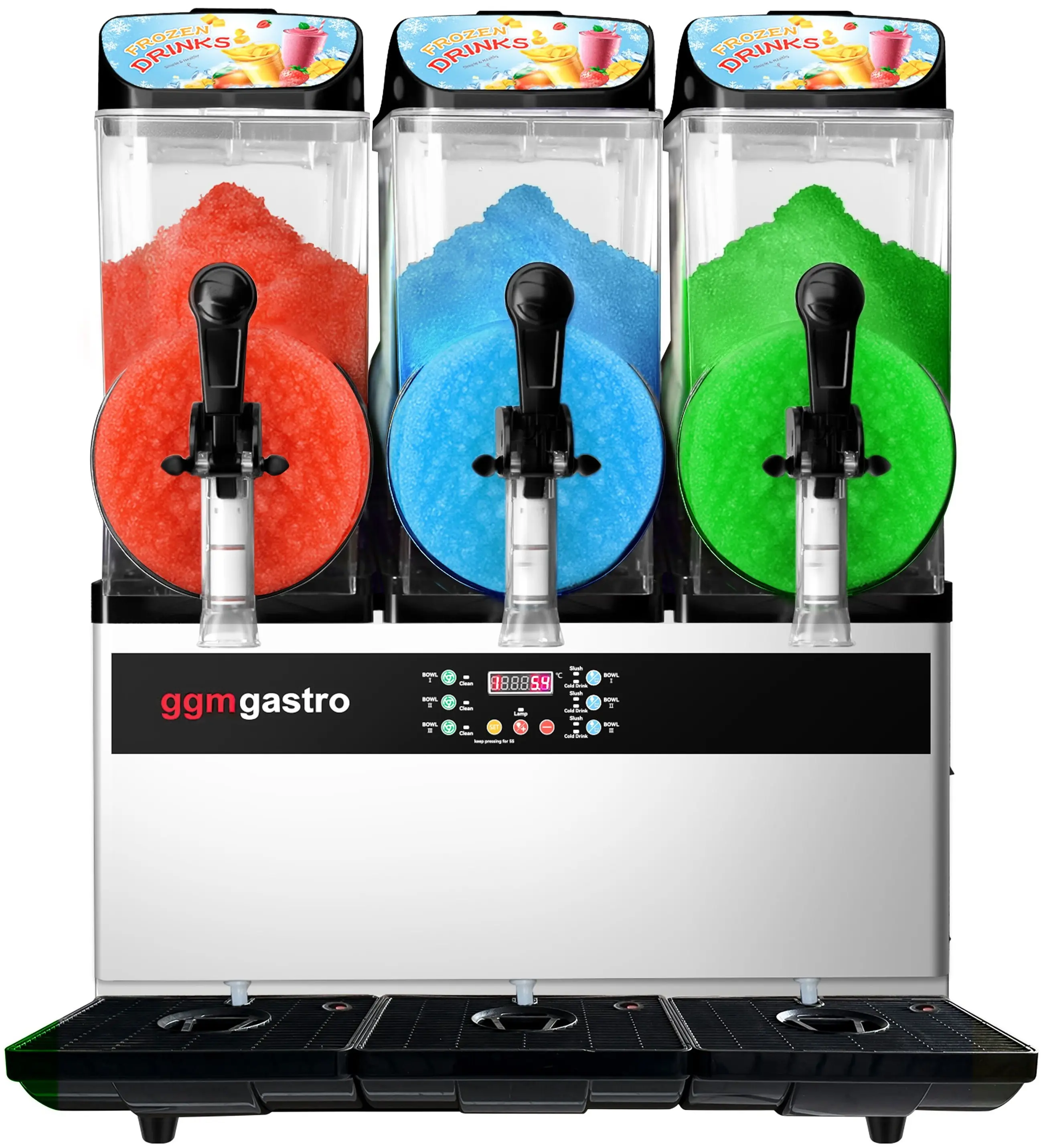 Aparat granita profesional GGM Gastro SMG36E (Black/Silver) - 2