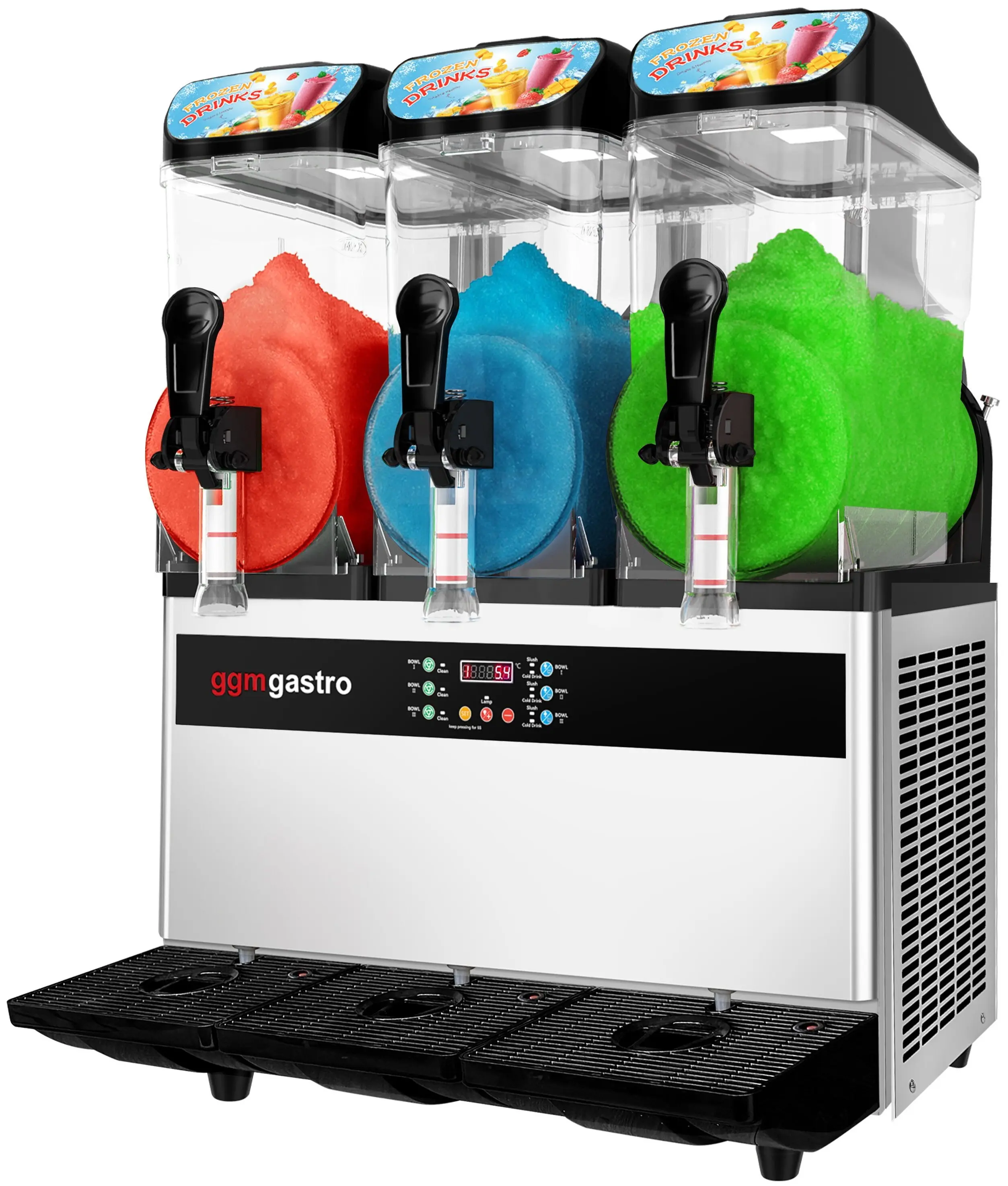 Aparat granita profesional GGM Gastro SMG36E (Black/Silver) - 3