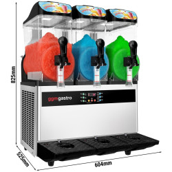 Aparat granita profesional GGM Gastro SMG36E (Black/Silver) Thumb