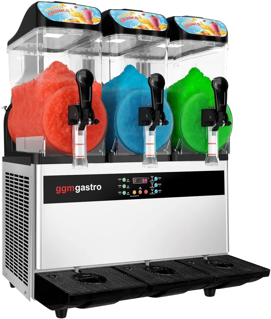 Aparat granita profesional GGM Gastro SMG36E (Black/Silver)