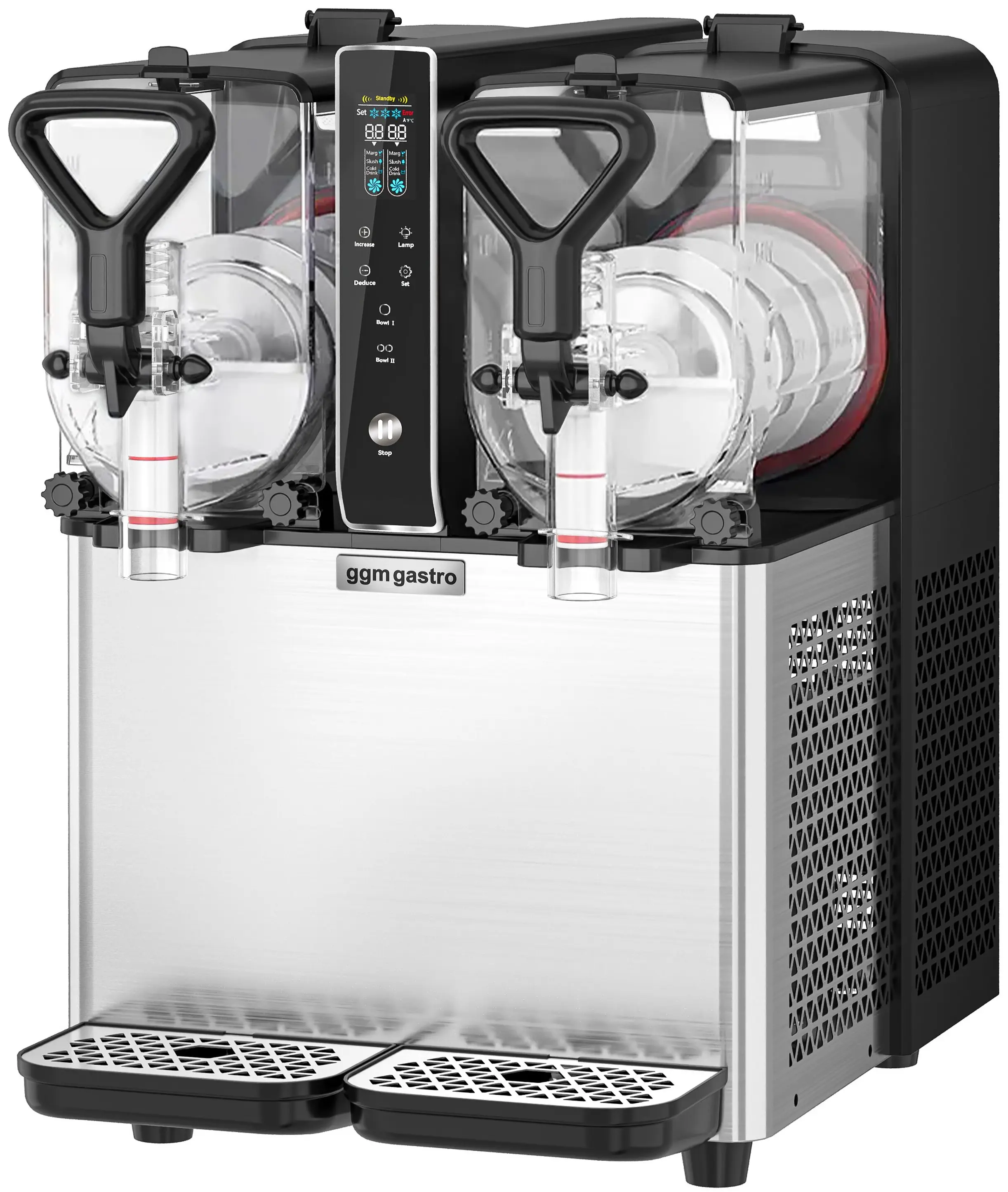 Aparat granita profesional GGM Gastro SMG6-M (Black/Silver) - 4